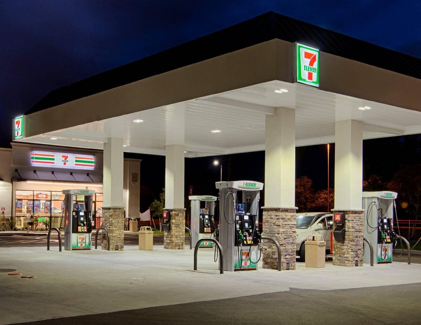 Gas station surveillance system